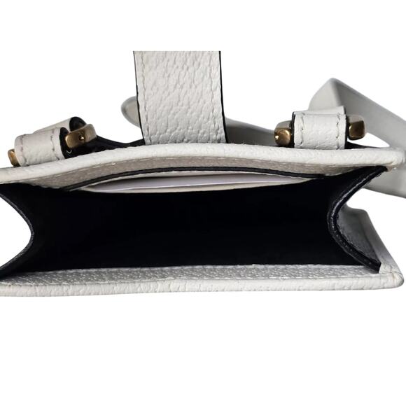 GUCCI x ADIDAS SmartPhone Case Crossbody With Strap Set 702203 Black White - Picture 10 of 16